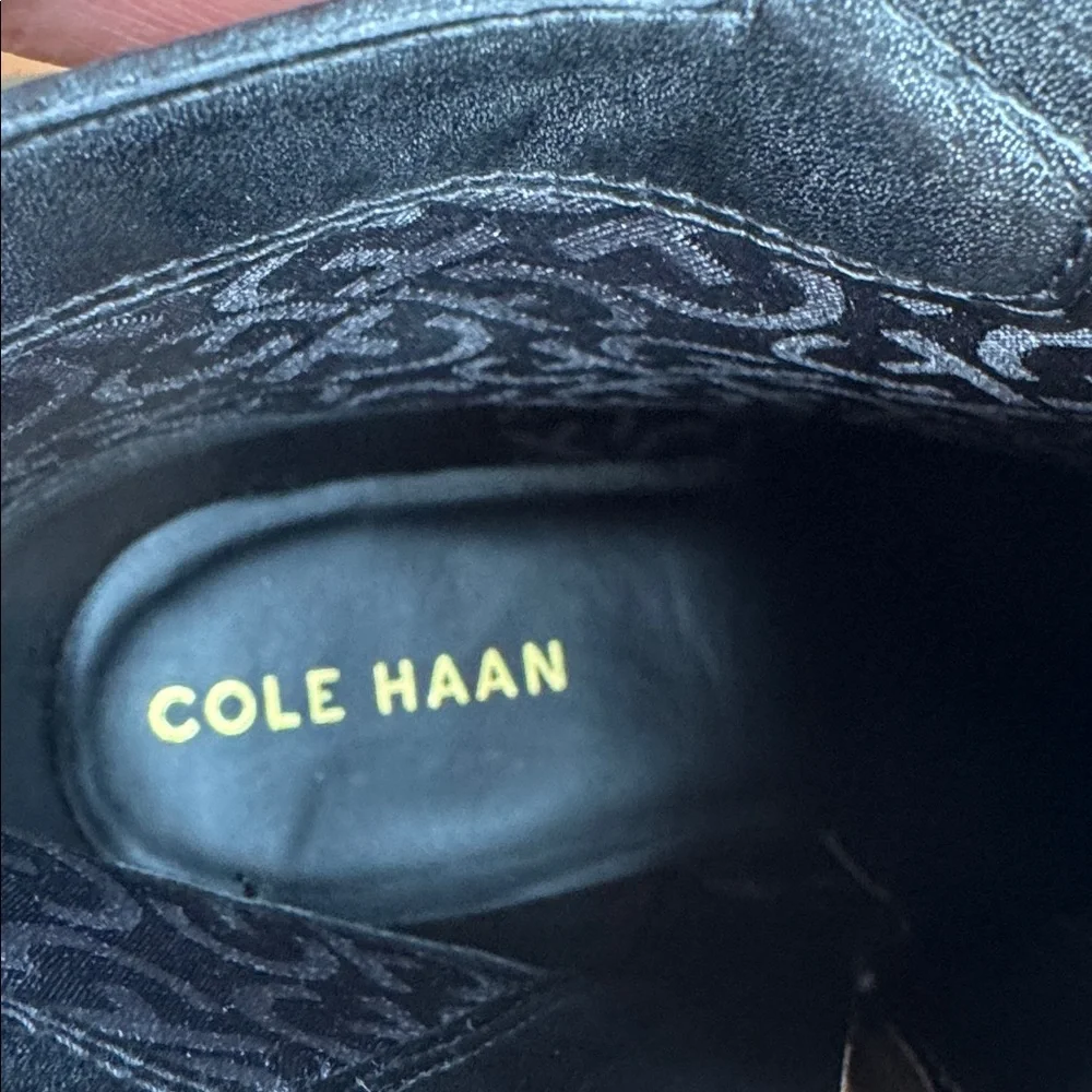 Cole Haan Black Leather Women’s Ankle Boots size 9 - Picture 6 of 10